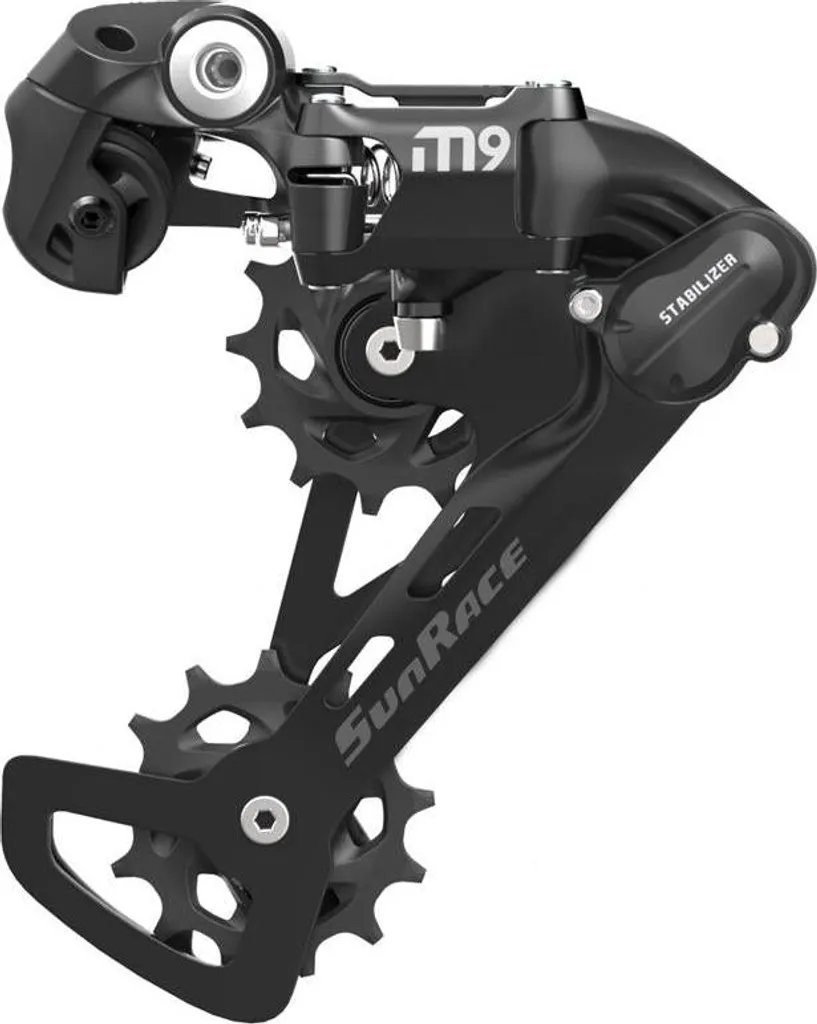 Dérailleur SunRace 9 vitesses compatible 51T pour réparer votre vélo