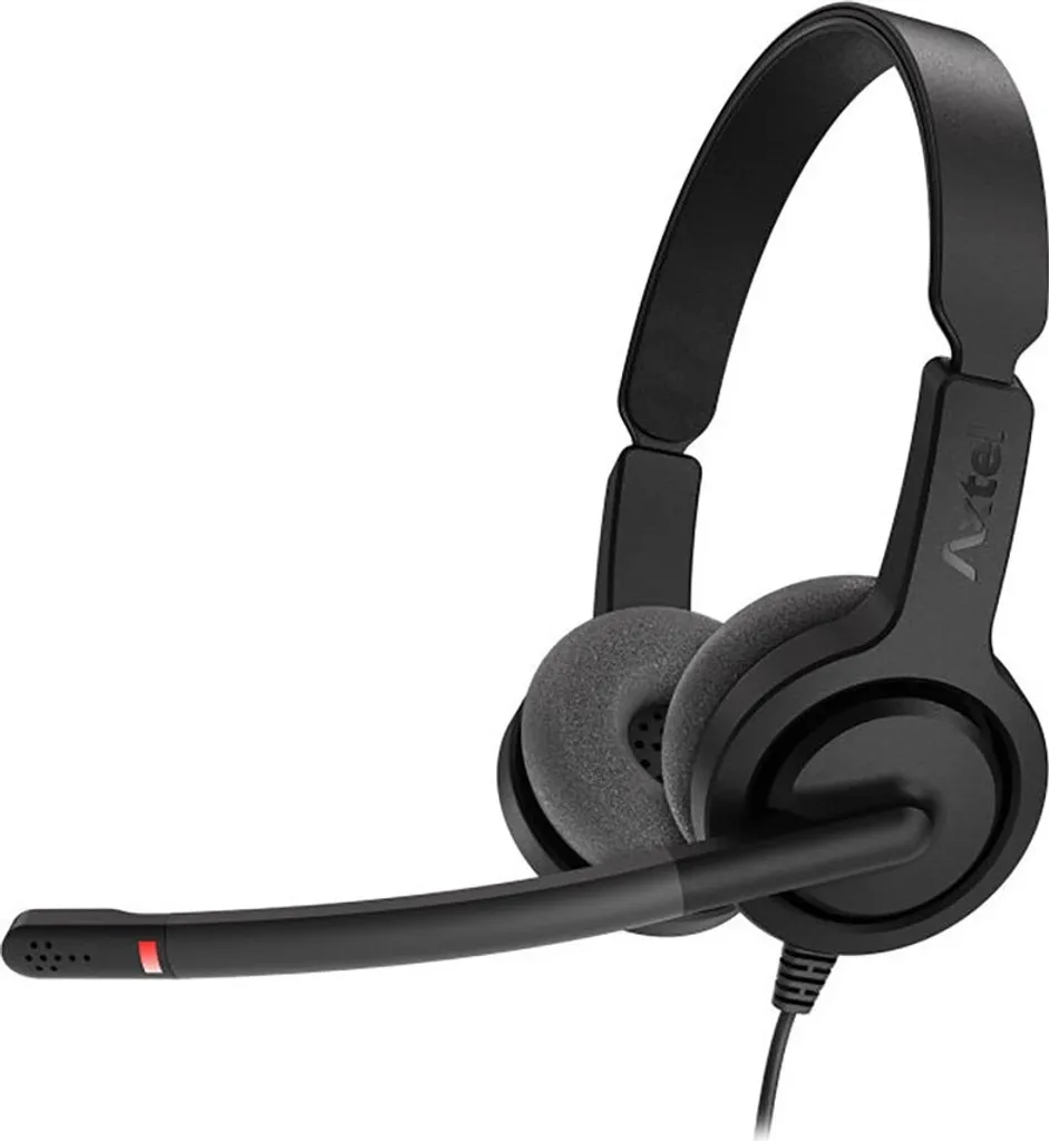 Casque micro pour visioconférence Axtel AXH-V28UCD USB Noir Pro PC - 4