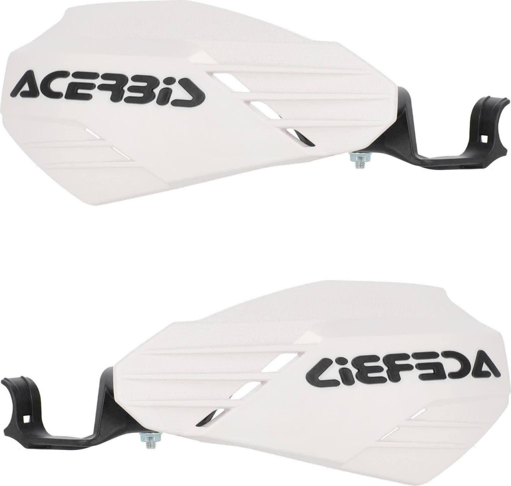 ACERBIS Offene Handprotektoren Weiß/Schwarz K-Linear KH für KAWASAKI