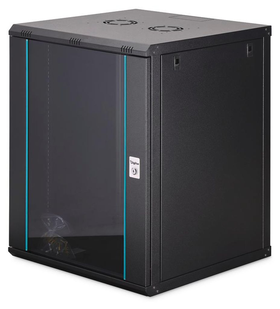 DIGITUS Wandgehäuse Dynamic 16HE 600x600mm schwarz