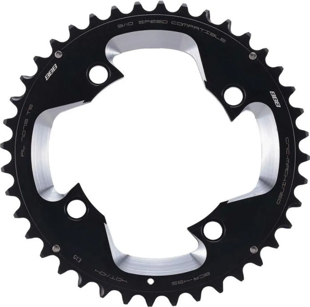 Plateau VTT 40 Dents pour Transmission 3x10v Entraxe 104mm BBB