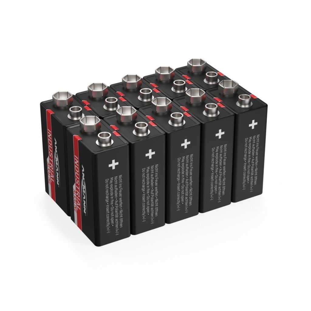 Ansmann 1505-0001 Alkali 9V Nicht wiederaufladbare Batterie Immagine del prodotto 