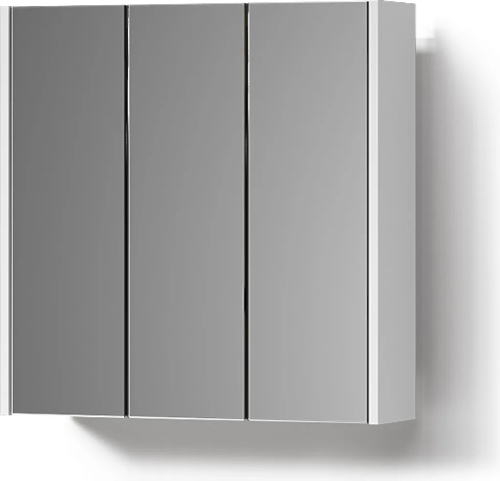 Rangement mural salle de bain blanc Livinity Savuto 67.4x68cm 52763