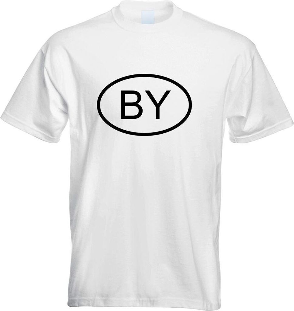 Kiwistar - T-Shirt - Weiss - Weißrussland by Motiv Bedruckt Funshirt Design Print - mit Motiv Bedruckt - Funshirt Design - Sport - Freizeit - Herr...