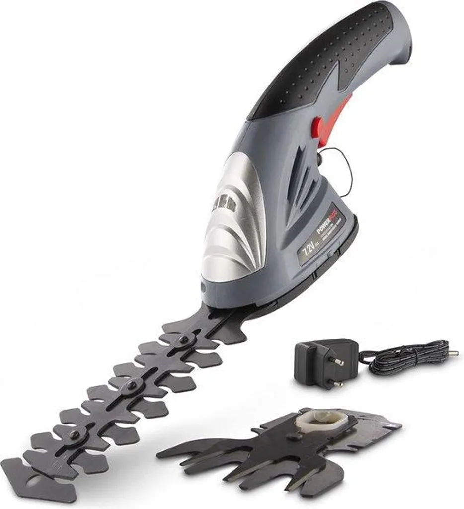 Sculpte-haie et taille-herbe sans fil avec batterie 7,2 V rechargeable