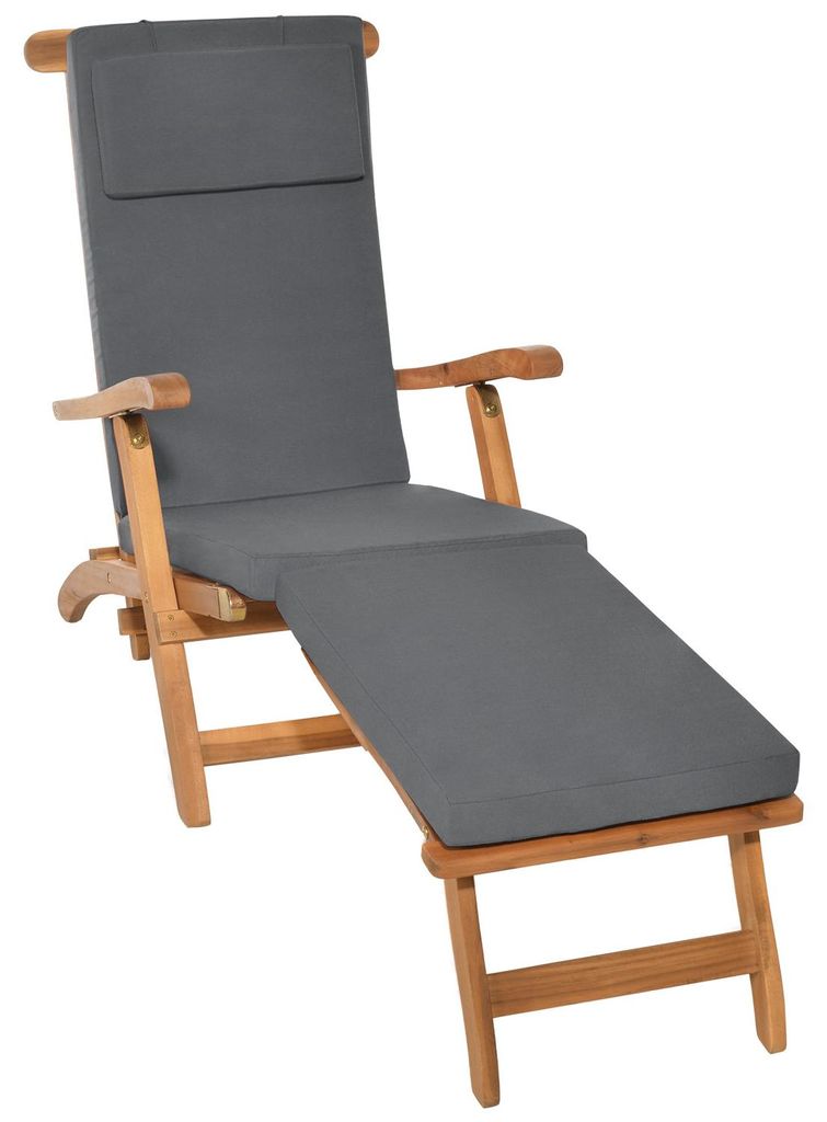 Beautissu Copriletto per sdraio LoftLux DC, 175x45x5 cm, Immagine del prodotto 
