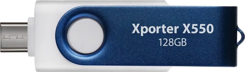 Finis les Adaptateurs avec la Clé USB 128Go Patriot Xporter X550 Dual