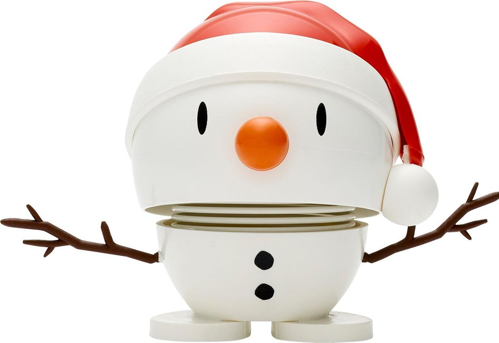 Hoptimist Santa Snowman S White
