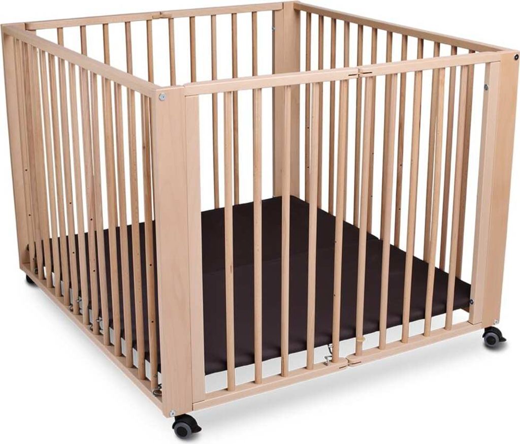 tiSsi Parc pliable Moritz 90x95x75 cm Coloris naturel Image du produit 