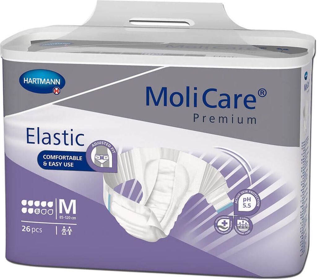 MOLICARE Premium Elastic Slip 8 Tropfen Gr.M Produktbild 