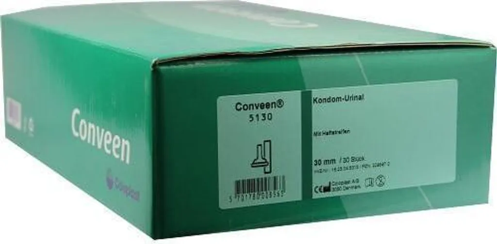Conveen 5130 30mm Coloplast - Guaina Urinaria 30 pz per Uomo