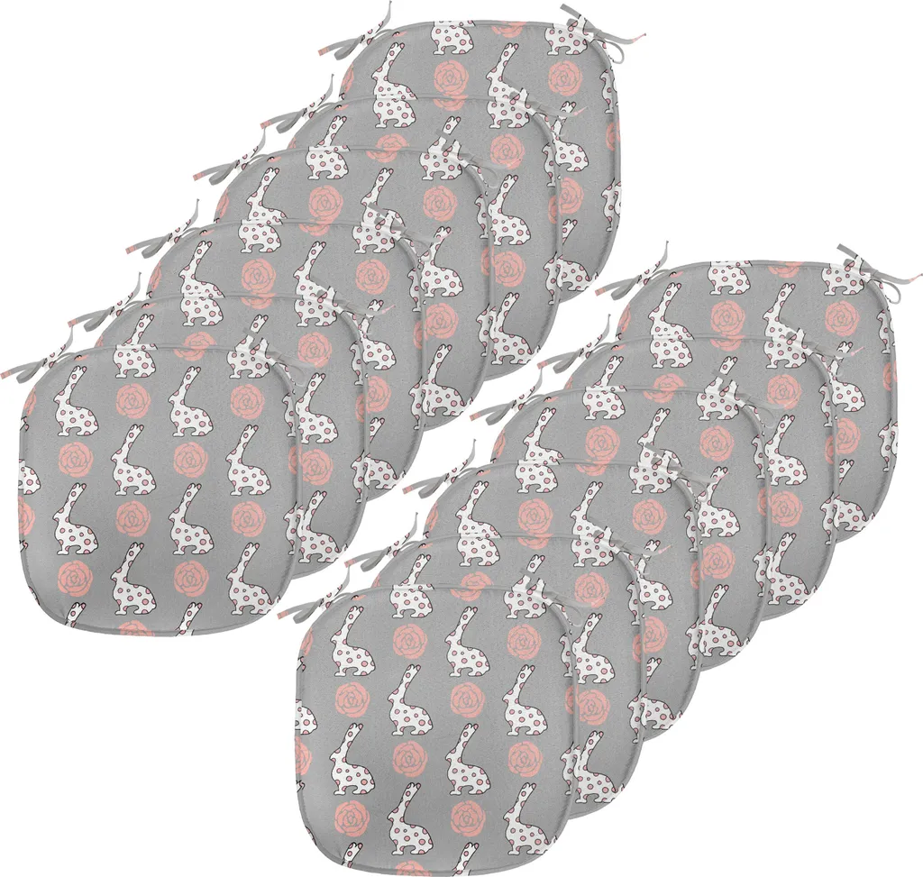 Set 12 Cuscini Decorativi 40x40 per Sedie Sala da Pranzo ABAKUHAUS