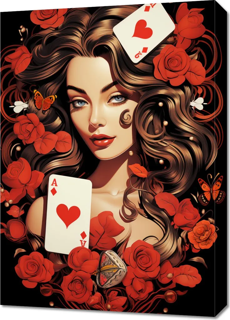 Tableau Décoratif Rosiger Hazard 50x70 cm - Poster Mural Design Contemporain