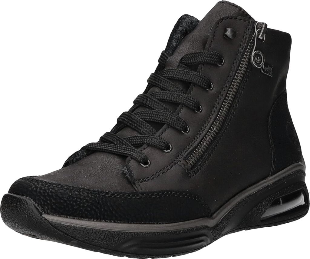 Rieker Komfort Stiefeletten Damen 31383736373037 Schwarz 37 EU