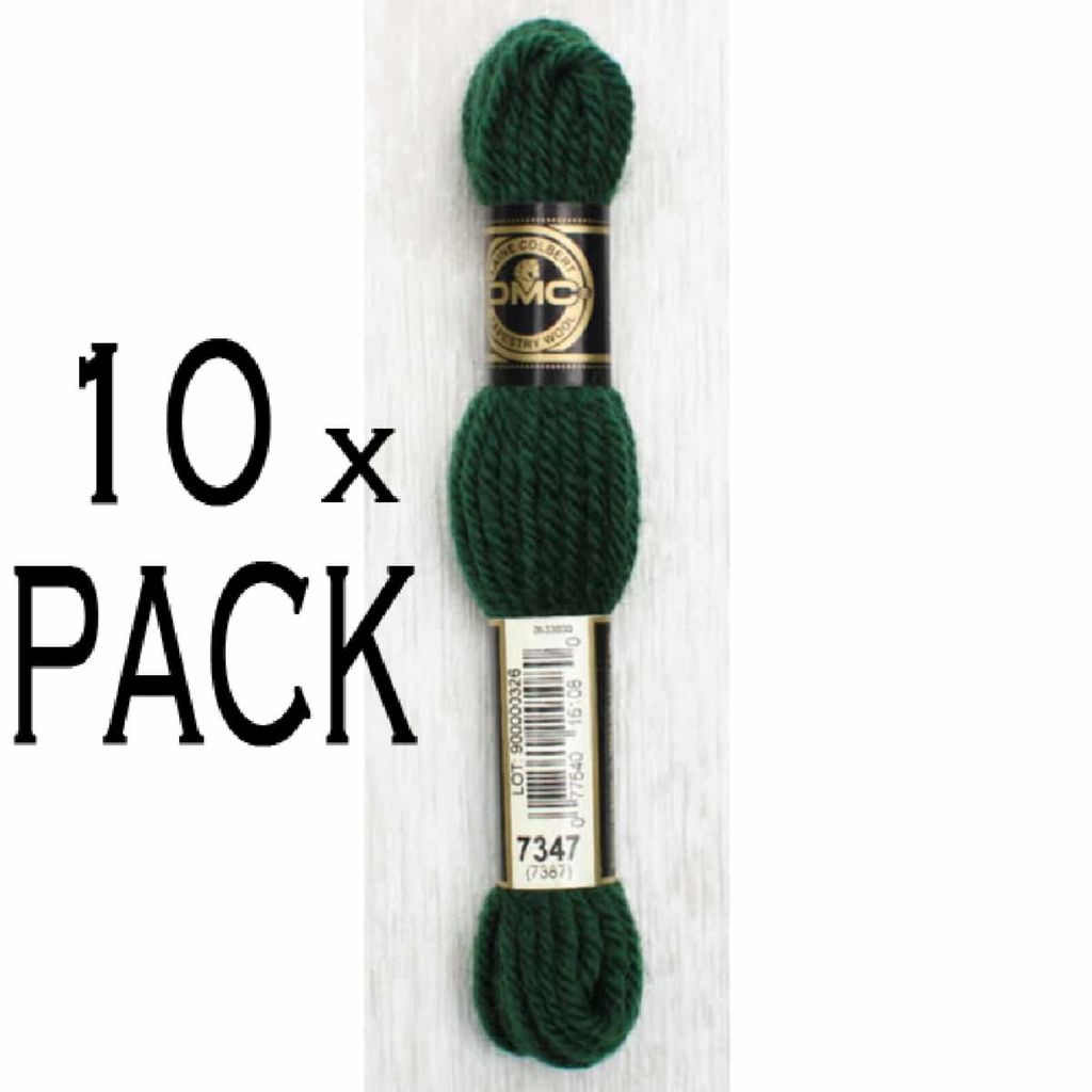 10x DMC Laine Colbert Wolle, 8m, 486-7347, VPE