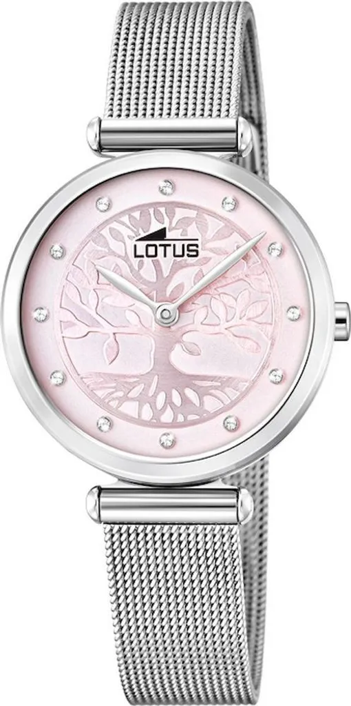 Orologio Donna Lotus 18708/2 Bliss: Acciaio e Quadrante Rosa Chic