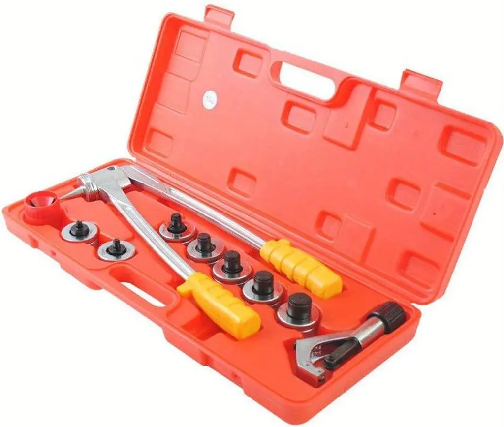 Dilatateur de tubes robuste 7 têtes avec coffret de transport rigide