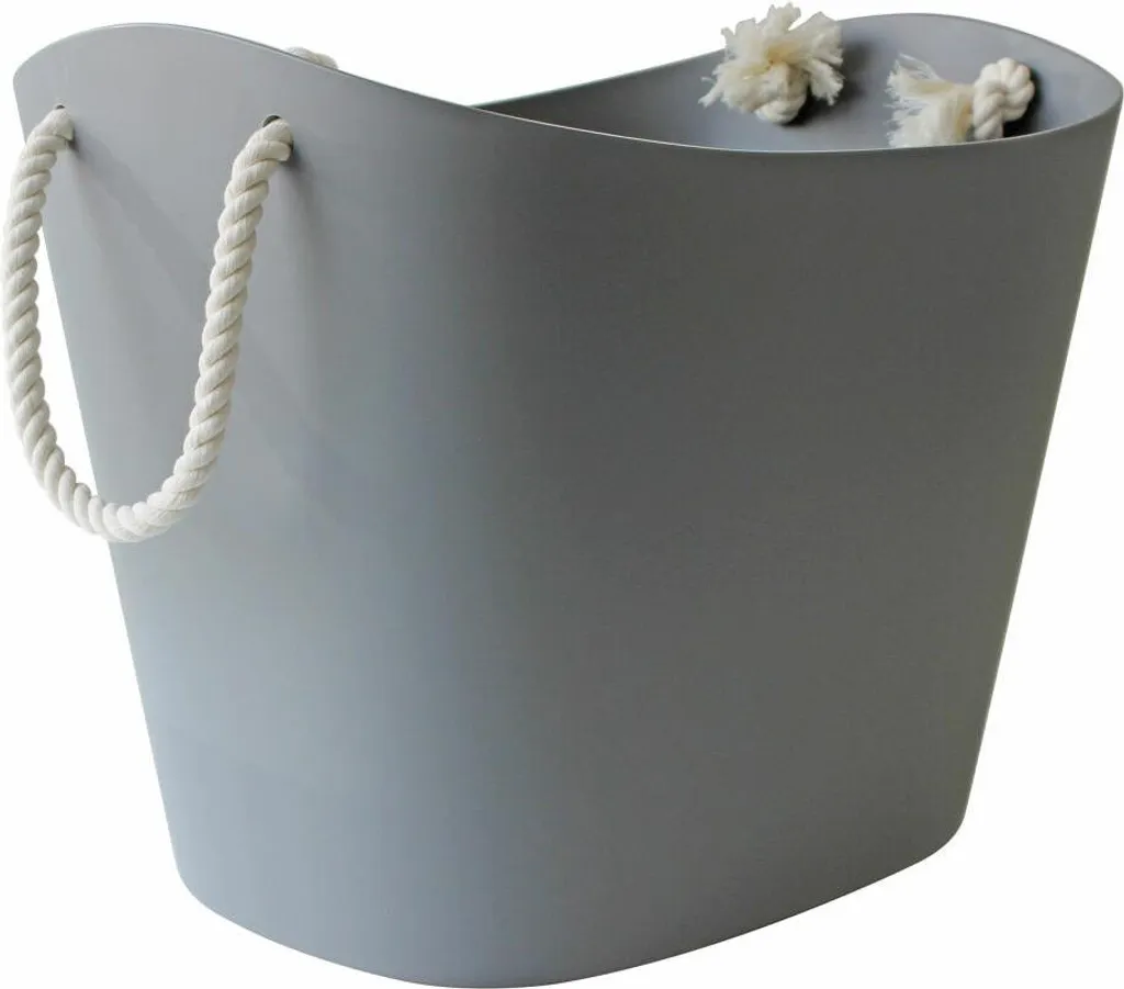 Cesto Hachiman Balcolore L Grigio 38L: Design Giapponese per la Casa