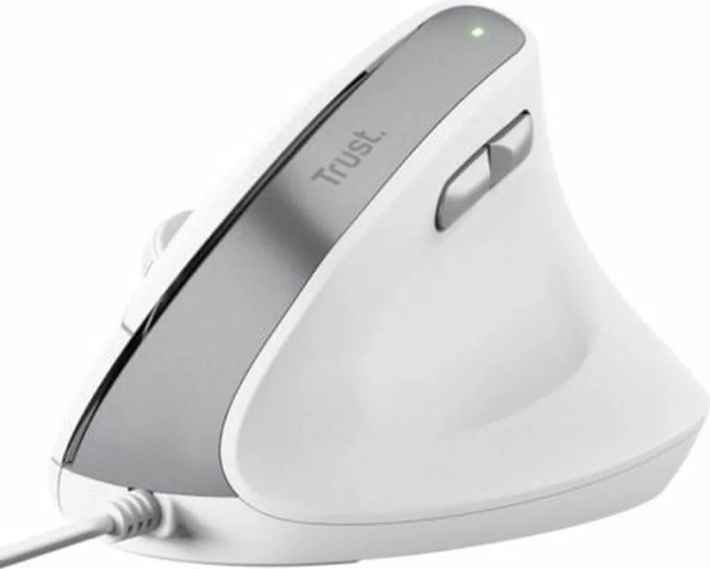 Souris optique ergonomique Trust Bayo II 2400 DPI USB noire