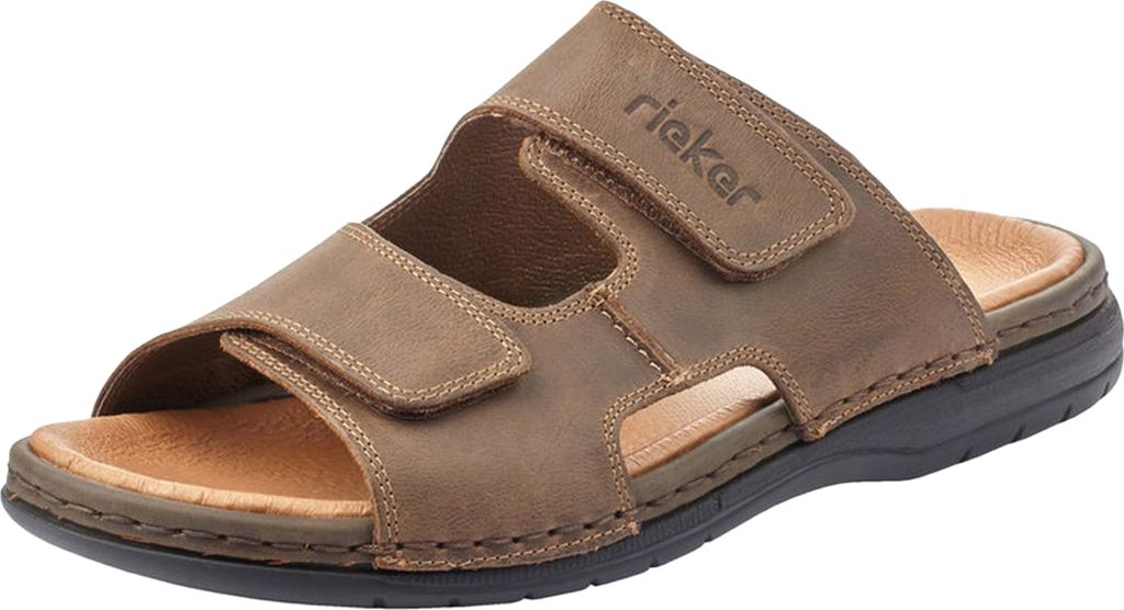 Rieker Herren 25592 Pantoletten, Brown 25, 43 EU Produktbild 