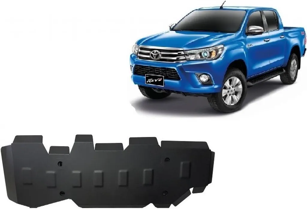 Blindage de réservoir en acier pour Toyota Hilux Revo - Protection 4x4