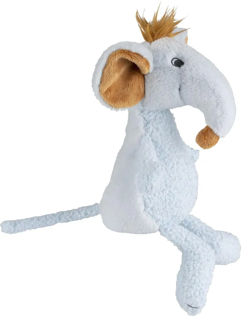 Doudou souris Marlin 26cm bleu Happy Horse - Peluche apaisante bébé