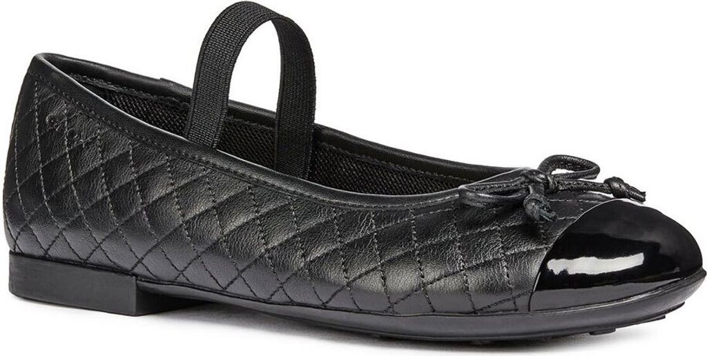 Geox Mädchen Schnürer J5455B-08502 C9999 Farbe: Schwarz Größe: 32