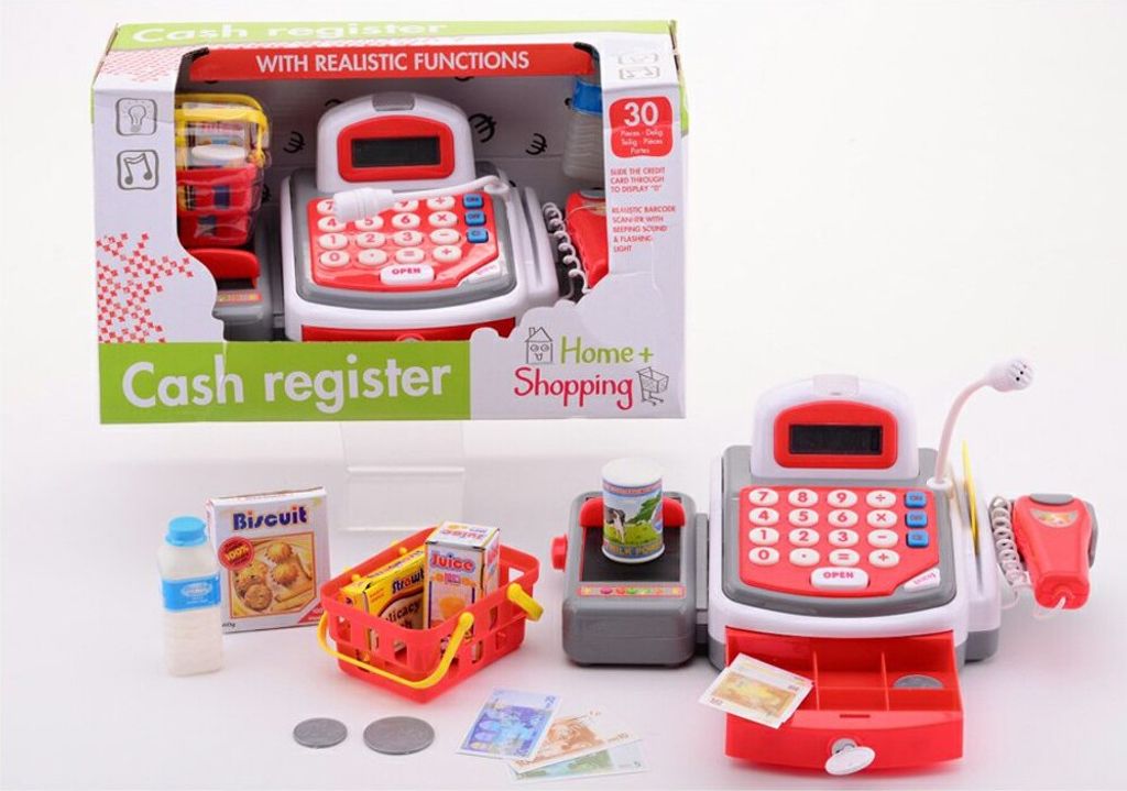 Spiel-Kasse mit Licht und Geräusch Produktbild 