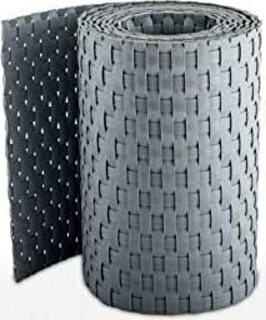 Sellon24® PE-Rattan Sichtschutzstreifen Rattan 255x19cm Produktbild 