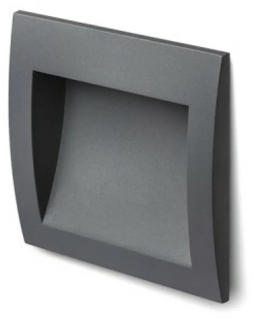 Éclairage de terrasse encastrable GORDIQ M anthracite LED 3W IP65 230V