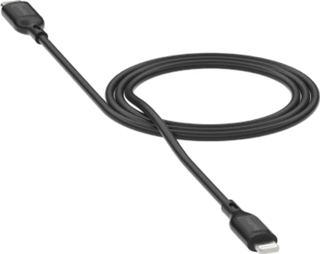 Mophie Essentials Cavo Lightning Premium USB-C 1M Nero