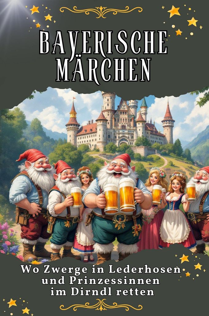 Bayerische Märchen - Genial lustiges Humorbuch - das perfekte Geschenk für Weihnachten und Geburtstag