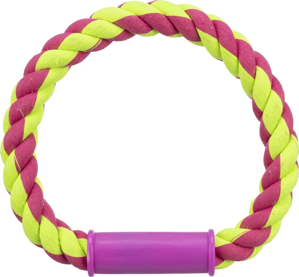 Anello in Corda Tauring 30cm: Gioco Resistente per Pappagalli e Uccelli - 2