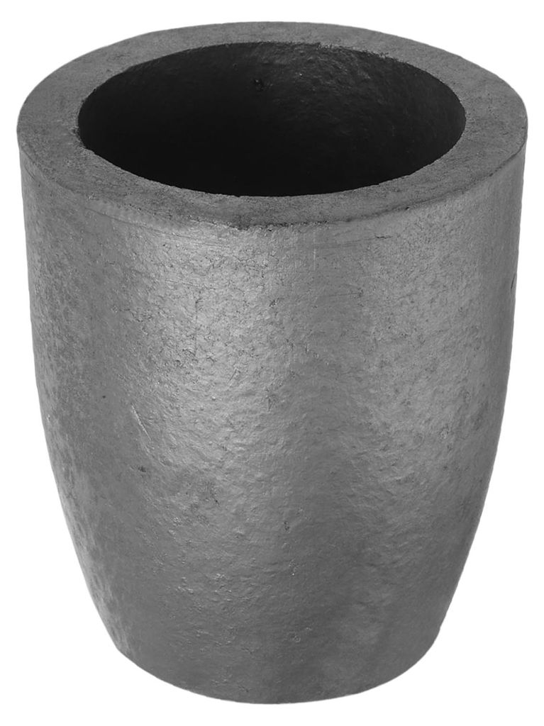 Schmelztiegel 4,5 kg, 87 mm ID x 135 mm H, Silicium-Grafit