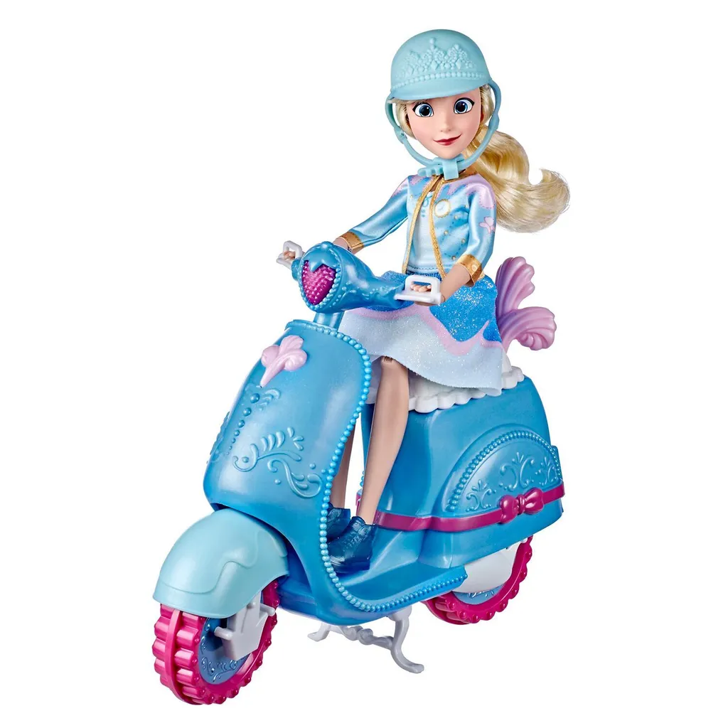 Scooter de Cendrillon Disney Set de jeu idéal pour imaginer de belles histoires