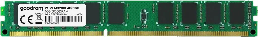 Barrette Mémoire DDR4 16 Go UDIMM ECC VLP 3200 MHz pour Serveur Compact