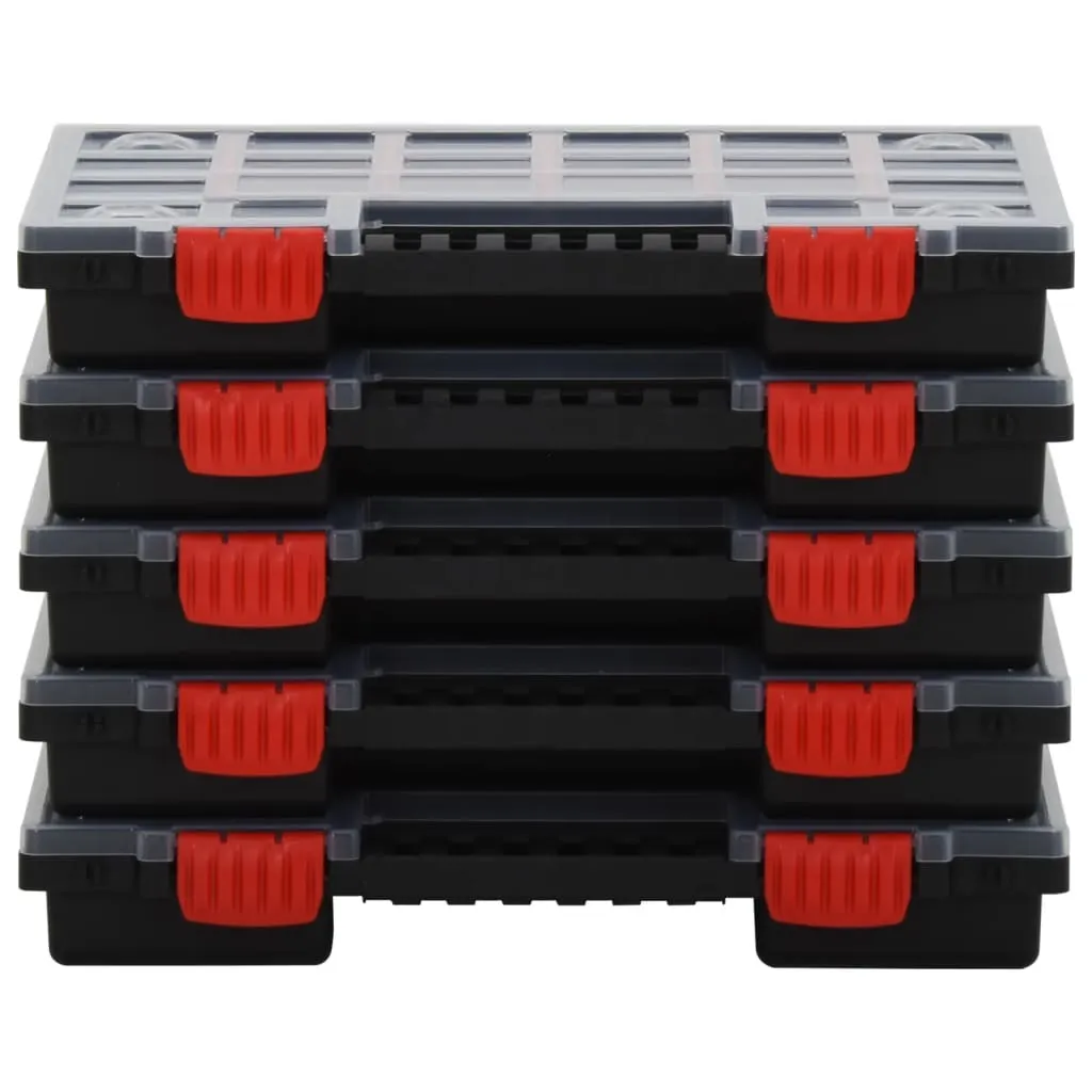 Boîte d'assortiment Polypropylène Incassable 34,5 cm - Set de 5 unités - 2
