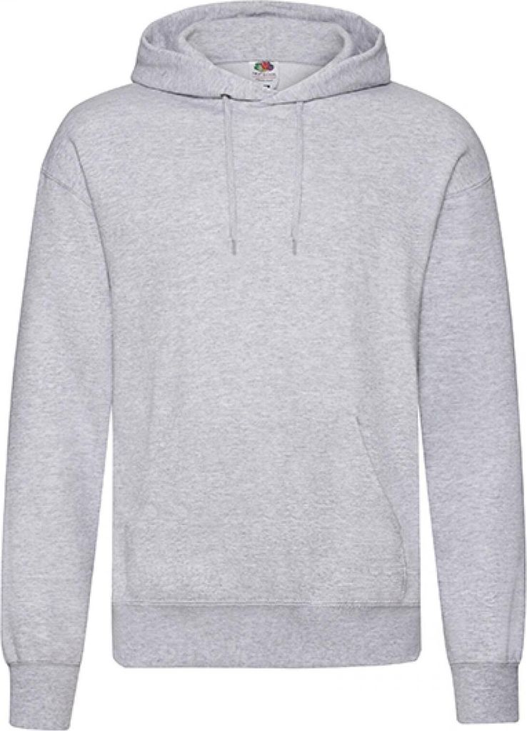 Fruit of the Loom 62-208-0 | Classic Hooded Sweat - Farbe: Heather Grey - Größe: L