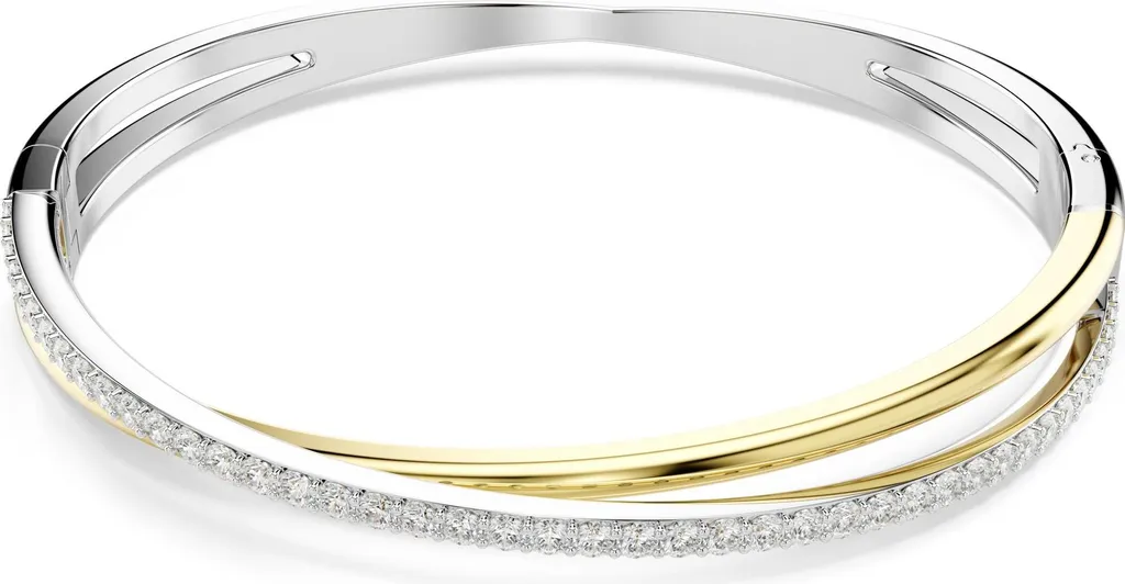 Bracelet Jonc Swarovski 5689720 Taille L : Enfin un Bijou Chic et Large