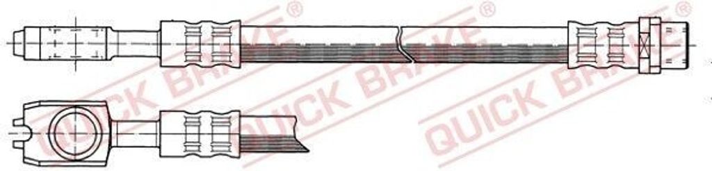 Bremsschlauch QUICK BRAKE 50.041