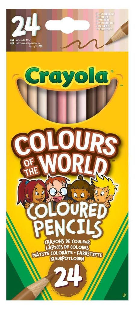 Crayola - Couleurs du monde 24 crayons Image du produit 