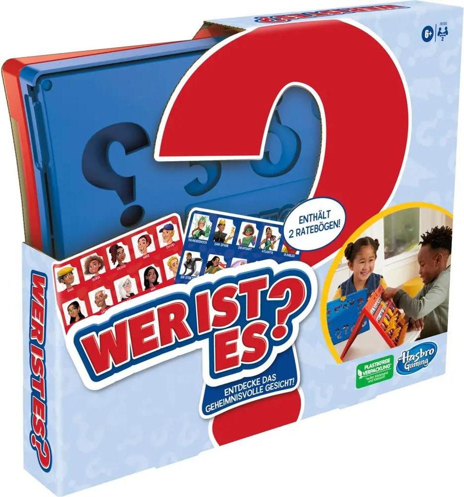 Hasbro Gaming Kto to jest? Zgadywanka, gra planszowa dla Zdjęcie produktu 
