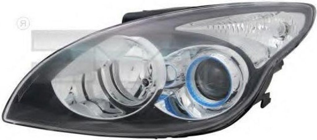Reflektor świateł przednich TYC 20-12278-05-2 Zdjęcie produktu 