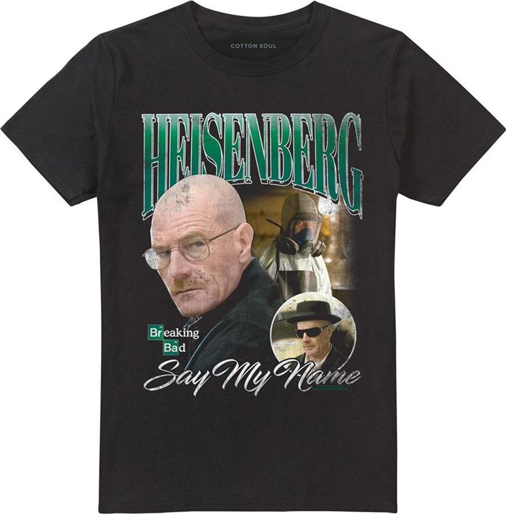 Breaking Bad - "Homage" T-Shirt für Herren/Damen Uni TV20851 (M) (Schwarz)