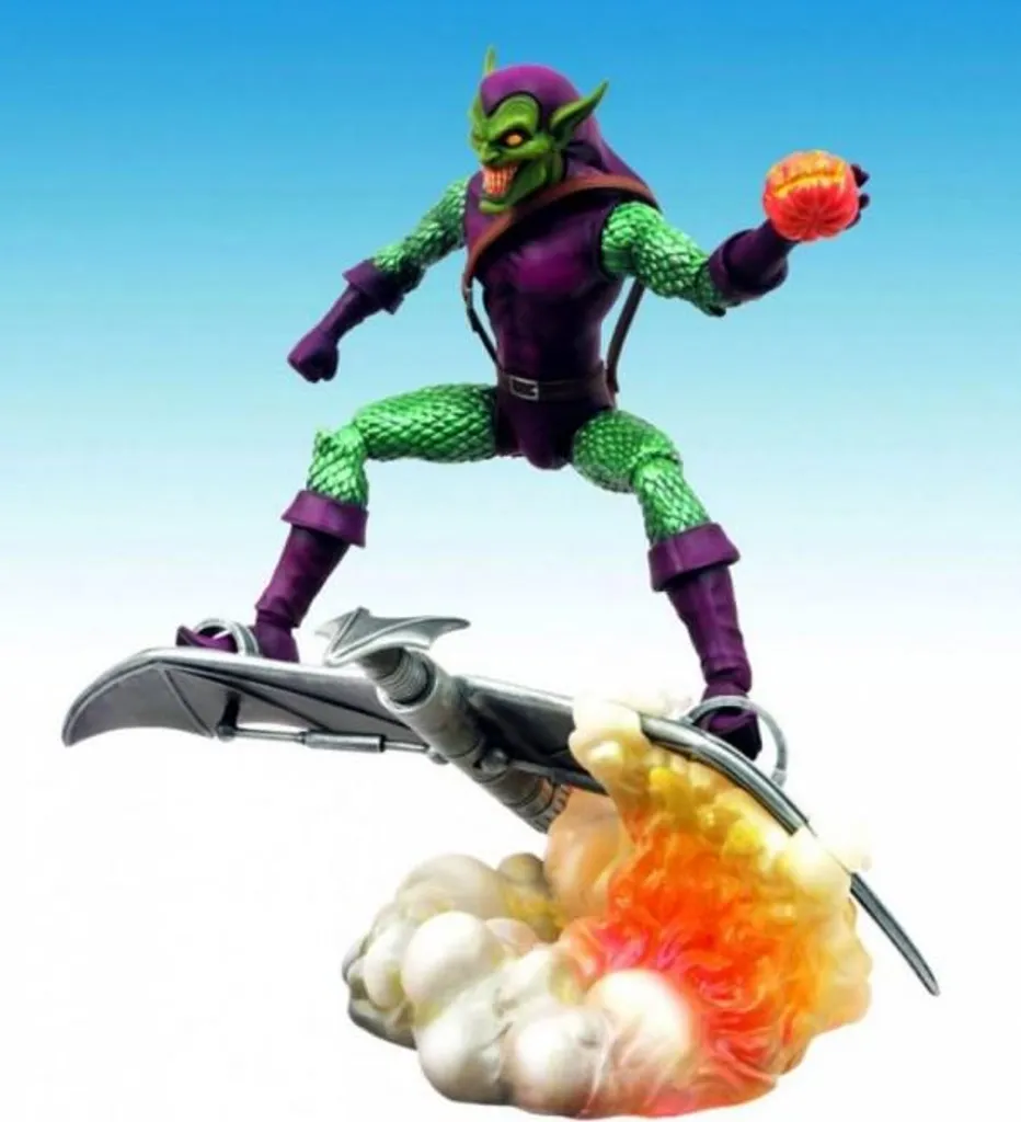 Figurine Bouffon Vert Marvel Select - Statuette de Collection pour Fans