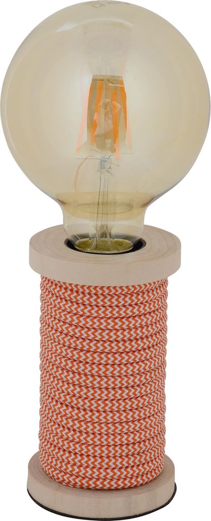 Näve Leuchten Tischleuchte MAX mit E27 Tischleuchte MAX mit E27 Tischleuchten - Tischleuchte "MAX" pink/weiß h: 12cm, Tischlampe im Stil Junges W...