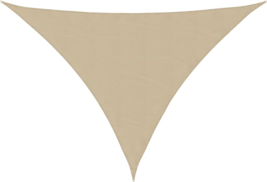 Sonnensegel Oxford-Gewebe Dreieckig 5x7x7 m Beige
