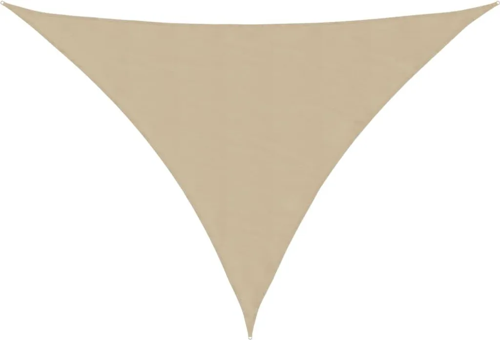 Vela Ombreggiante Triangolare Beige 5x7x7 Oxford | Design Outdoor