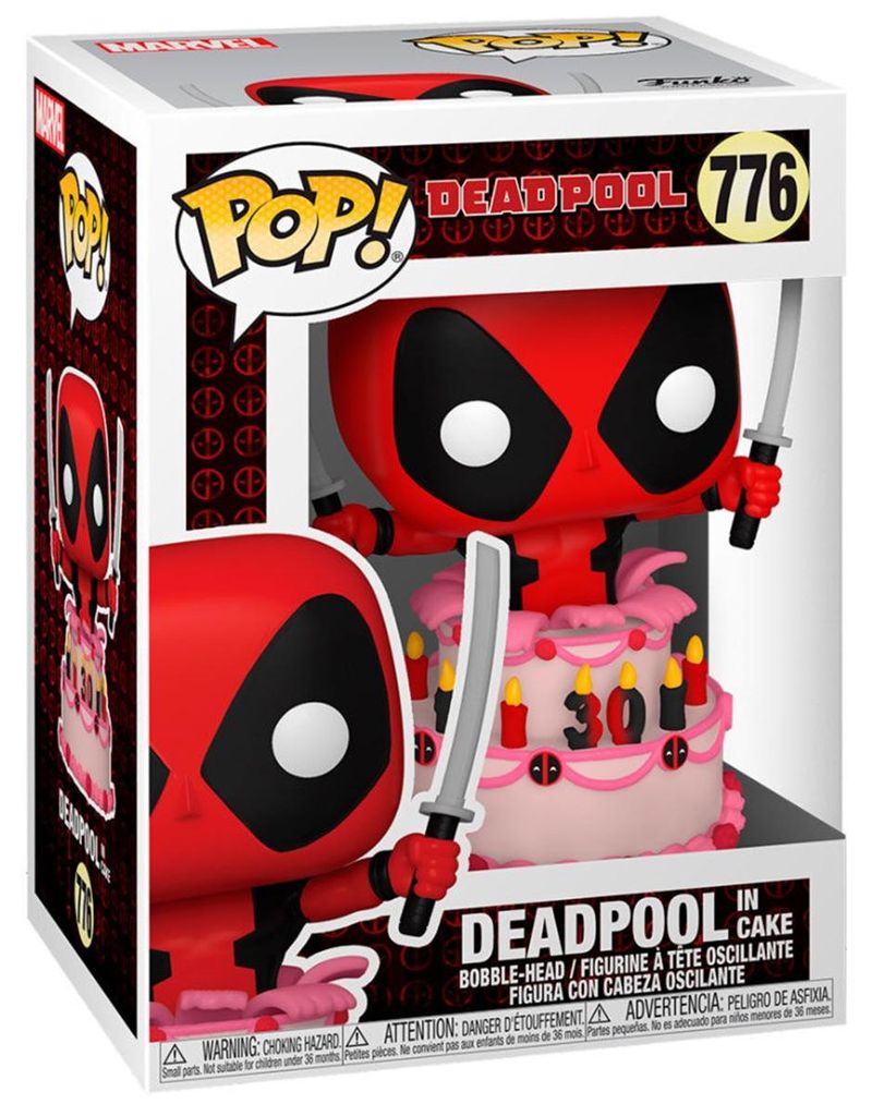 Marvel Deadpool - Deadpool en Cake 776 - Funko Pop! - Imagen del producto 