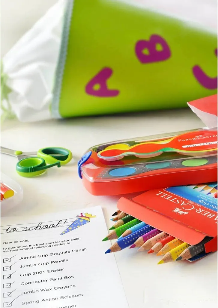 Design Ergonomico Faber-Castell Jumbo Grip 12 Pezzi | Comfort Totale - 22